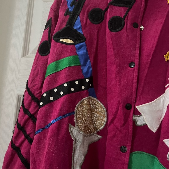 Unique one of a kind Elvis Presley jacket with sequins purchased from a boutique - Picture 3 of 7